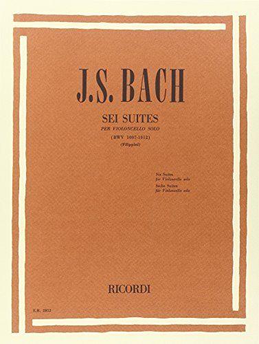 6 Suites Per Violoncello Solo Bwv 1007 - 1012 - pro violoncello